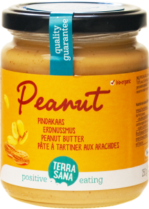 KREM Z PRAŻONYCH ORZESZKÓW ZIEMNYCH BIO 250 g - TERRASANA