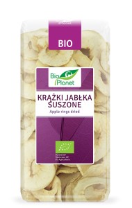 KRĄŻKI JABŁKA SUSZONE BIO 100 g - BIO PLANET