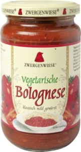 SOS WEGAŃSKI BOLOGNESE BEZGLUTENOWY BIO 350 g - ZWERGENWIESE