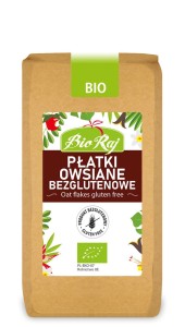 PŁATKI OWSIANE BEZGLUTENOWE BIO 350 g - BIO RAJ