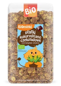 PŁATKI KUKURYDZIANO-CZEKOLADOWE BIO 300 g - BIOMINKI