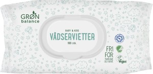 CHUSTECZKI NAWILŻANE DLA NIEMOWLĄT I DZIECI 100 szt. - GRON BALANCE