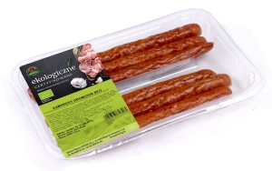 KABANOSY DROBIOWE BIO 150 g (6 sztuk) - WASĄG - Zamówienia przyjmujemy do piątku do godz.. 10:00 