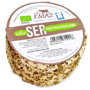 SER Z ZIOŁAMI PROWANSALSKIMI ŚWIEŻY BIO (około 0,35 kg) - EKO KNIAŹ (Zamawiaj do Soboty do godz.14:00 )