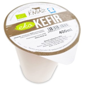 KEFIR BIO 400 ml - EKO KNIAŹ (Zamawiaj do Soboty do godz.14:00 )