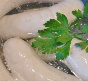 KIEŁBASA BIAŁA PARZONA EKO ok 330 -350 g Rolmięs - ZAMÓW DO PONIEDZ. DO GODZ. 10:00)