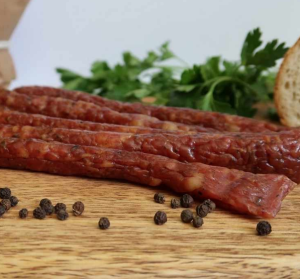 KABANOSY WIEPRZOWE EKO ok 190 g - Rolmięs (Zamawiaj do poniedz. godz.12:00)