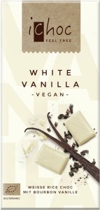ICHOC TABLICZKA BIAŁA Z WANILIĄ BIO 80 g - ICHOC (VIVANI)