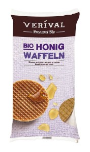 WAFLE Z MIODEM BIO 175 g - VERIVAL