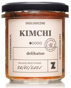 KIMCHI DELIKATNE BIO 300 g - DELIKATNA (ZAKWASOWNIA)