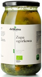 ZUPA OGÓRKOWA BIO 900 ml - DELIKATNA (ZAKWASOWNIA)