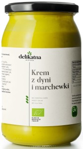 ZUPA KREM Z DYNI I MARCHEWKI BIO 900 ml - DELIKATNA (ZAKWASOWNIA)