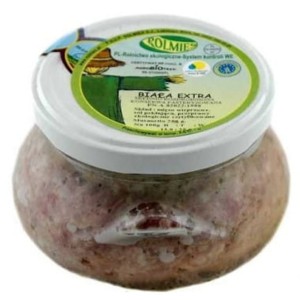 KIEŁBASA BIAŁA SŁOIKOWA EKO ok 230 g - ROLMIĘS (Zamawiaj do poniedz. godz.10:00)