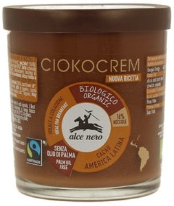 KREM ORZECHOWO - CZEKOLADOWY FAIR TRADE BIO 180 g - ALCE NERO