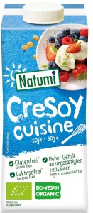 ZAGĘSZCZONY PRODUKT SOJOWY DO GOTOWANIA I PIECZENIA BEZGLUTENOWY BIO 200 ml - NATUMI