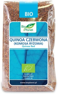QUINOA CZERWONA (KOMOSA RYŻOWA) BIO 500 g - BIO PLANET