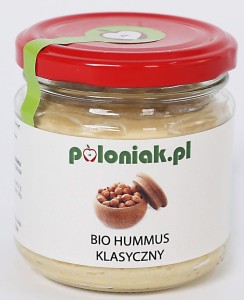 HUMMUS KLASYCZNY BIO 170 g - POLONIAK