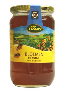 MIÓD NEKTAROWY WIELOKWIATOWY BIO 900 g - DE TRAAY