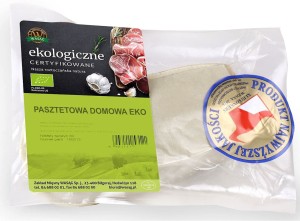 PASZTETOWA DOMOWA BIO (około 0,35 kg) - WASĄG - Zamówienia przyjmujemy do piątku do godz.. 10:00 