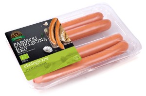 PARÓWKI Z CIELĘCINĄ BIO 240 g - WASĄG - Zamówienia przyjmujemy do piątku do godz.. 10:00 