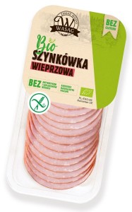SZYNKÓWKA WIEPRZOWA PLASTRY BEZGL. BIO 130 g - WASĄG - Zamówienia przyjmujemy do piątku do godz.. 10:00 
