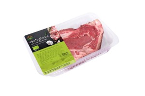 ANTRYKOT WOŁOWY Z KOŚCIĄ SUROWY BIO (około 0,35 kg) - WASĄG - Zamówienia przyjmujemy do piątku do godz.. 10:00 