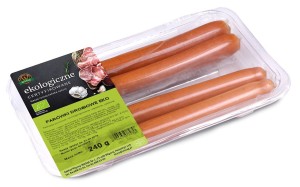 PARÓWKI DROBIOWE BIO 240 g (4 sztuki) - WASĄG - Zamówienia przyjmujemy do piątku do godz.. 10:00 