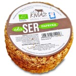 SER Z ZIOŁAMI I PAPRYKĄ ŚWIEŻY BIO (około 0,35 kg) - EKO KNIAŹ (Zamawiaj do Soboty do godz.14:00 )