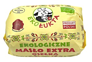 MASŁO EKSTRA OSEŁKA (82 % TŁUSZCZU) BIO 200 g - EKO ŁUKTA