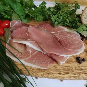 OGONÓWKA WĘDZONA  PLASTRY EKO ok 100g ROLMIĘS - (Zamawiaj do poniedz. godz.10:00) 