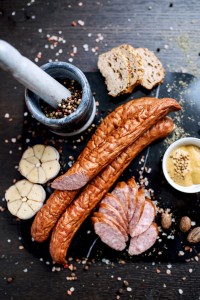 KIEŁBASA SZEFA (ok 0,4 kg) - SWOJSKIE DOMOWE (Zamawiaj do poniedziałku godz. 10:00)