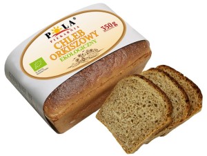 CHLEB ORKISZOWY KROJONY BIO 350 g - POLA (Zamawiaj do Poniedziałku godz.10:00)