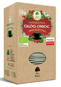 HERBATKA KWIAT GŁOGU BIO 50 g - DARY NATURY