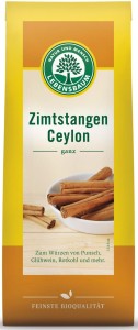 CYNAMON CEJLOŃSKI LASKA BIO (6 szt.) - LEBENSBAUM