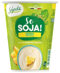DESER SOJOWY ANANASOWY BEZGLUTENOWY BIO 400 g - SOJADE