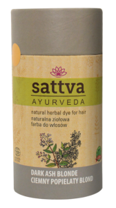 HENNA CIEMNY POPIELATY BLOND ECO 150 g - SATTVA