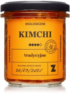 KIMCHI TRADYCYJNE BIO 300 g - DELIKATNA (ZAKWASOWNIA)