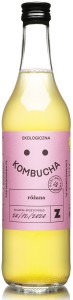 KOMBUCHA RÓŻANA BIO 500 ml - DELIKATNA (ZAKWASOWNIA)