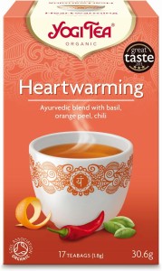 HERBATKA ROZGRZEWAJĄCA (HEARTWARMING) BIO (17 x 1,8 g) 30,6 g - YOGI TEA